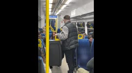 Husband hosts Train Trivia every time we hop on a train in Manchester