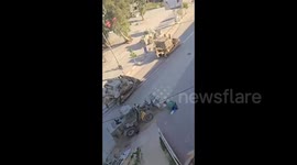 West Bank: Massive Israeli reinforcement heading towards Jenin RC, West Bank