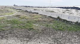 Overview of the area where Royal Caribbean plans to build the first large privately managed tourist port in Italy in Fiumicino, near Rome.