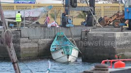 Spain: A dinghy with 46 occupants arrives at El Hierro