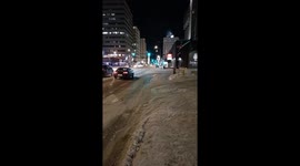 Extreme Cold Warning Scooter