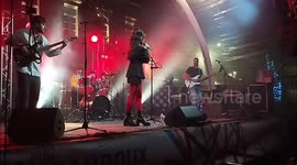 France: Concert during summer holidays in Chateauroux