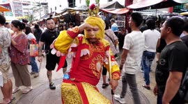 Chinatown in Kuala Lumpur, Malaysia gears up for the Chinese Lunar New Year