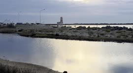 Overview of the area where Royal Caribbean plans to build the first large privately managed tourist port in Italy in Fiumicino, near Rome.