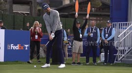 Farmers Insurance PGA Tour: Players Tee Off During Opening