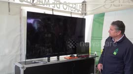 Spain: Work continues to relieve water in the Monte Félix-Toril reservoir in Huelva, Spain