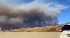 Hughes Fire Scorches Over 5,000 Acres in Southern California