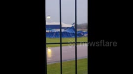 UK: Storm Eowyn Downs Circus Tent In Scotland