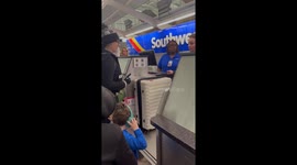 Overwhelmed Air Passenger Turns Racist