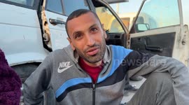 Gaza Strip: Palestinian displaced person: 