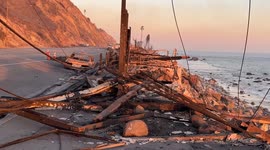 US: Moonshadow Malibu burned in the Palisades Fire