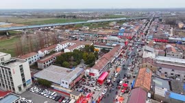 China: Traditional Market in Huaian City