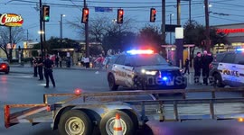 Hispanic Protesters shut down major road in San Antonio protesting Trumps Immigration Policies