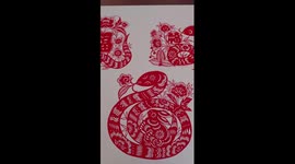 Chinese New Year paper-cutting