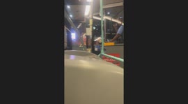 Exclusive- Bus chaos unfolds after engineer’s request in London