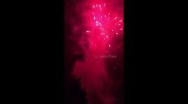 A firework display gone wrong