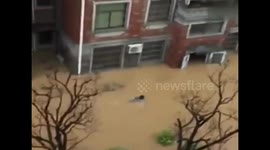 Severe floods hit city in China