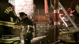 20091220 #1 - 2nd Alarm - 104 N. Vine str. Shamokin