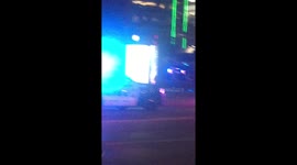 Police shout 'hands up' to members of public shortly after shots fired in Dallas