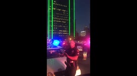 Panic and anger after sniper attack in Dallas
