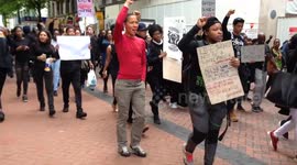 Blacklivematter demo Birmingham England