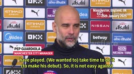 'Khusanov should not have played' - Pep Guardiola defends new signing after baptism of fire against Chelsea