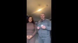 Woman's hilarious game sees confused husband accidentally lick soap, leaving viewers in stitches