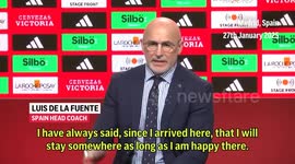 'We have always been holding hands' - Luis de la Feunte on his new Spain contract extension until 2028