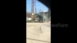 Lebanon: The moment the army transported the drone that fell in a house in the town of Al-Haisa