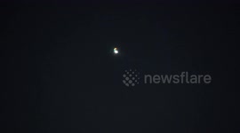 US: A helicopter aids in search operations in the Potomac River after plane crash