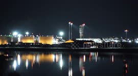 US: Emergency services operate near the Potomac River after plane collision