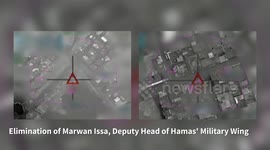 New Footage of the Elimination of Marwan Issa, Deputy Head of Hamas' Military Wing