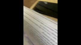 Girl accidentally gets ballpen ink on her mouth in Cagayan de Oro, Philippines