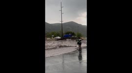 Flash Flooding In Ruidoso, New Mexico