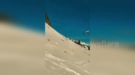 US: Helicopter Rescue Saves Snowshoer After 30-Foot Fall on Castle Peak