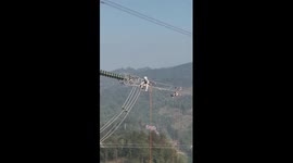 Drone technology revolutionizes power line maintenance