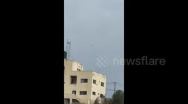 Loudspeakers on an Israeli drone are demanding residents to evacuate a neighborhood in the western area of Jenin