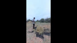 Man's failed bonfire attempt causes panic in New Delhi, India