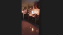 Fire on stove put out with cloth in West Bandung Regency