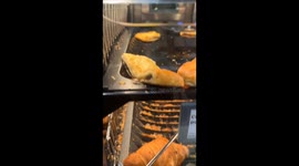 Cockroach spotted on pastries in Lidl store in Marseille, France