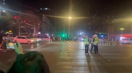 Balloon causes power outage during New Year's celebration in Anhui, China