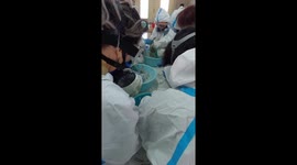 Overcrowded bird rescue center struggles to care for oil spill victims in Anapa, Russia