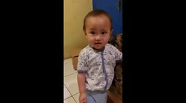 Mother wanted to feed the child, but failed!