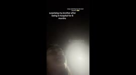 Exclusive: Sister Reunites with Brother After 8 Months in Hospital!