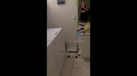 Exclusive- Boyfriend’s DIY code brings love to life in the bathroom