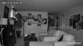 Apparition forming caught on security camera