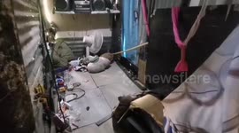 Father, 37, killed in freak accident while trying to warm himself with electric hairdryer