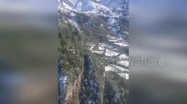 Spain: Hiker Rescued After Shoulder Dislocation in Peña Oroel