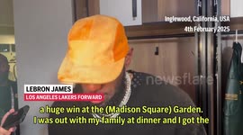 'S**t, this is real' - LeBron James reacts to Luka Doncic's Lakers trade, but expects 'seamless transition'