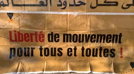 Tunisia: Families of missing migrants outside Tunis' Italian Embassy